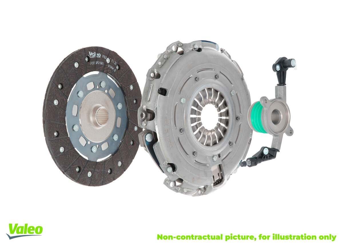 VALEO Sidurikomplekt 834617 VALEO 834617 Sidurikomplekt FIAT 500X (334) 1.4 (334AXC1B) 136 hj 2023