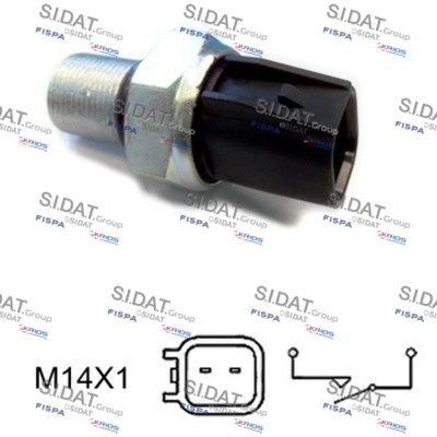 SIDAT Kytkin, peruutusvalo 3.234250A2 FORD RANGER peruutusvalon kytkin SIDAT 3.234250A2