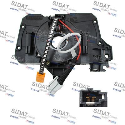 SIDAT Wikkelveer, airbag 430761A2 430761A2 Stuurkolomschakelaar SIDAT RENAULT LAGUNA