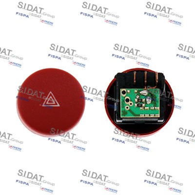 SIDAT Interrupteur de signal de détresse 660096 Interrupteur warning SIDAT Classe C 660096 pas cher