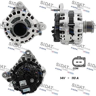SIDAT Dynamo / Alternator A12BH1359 SIDAT Alternator A12BH1359