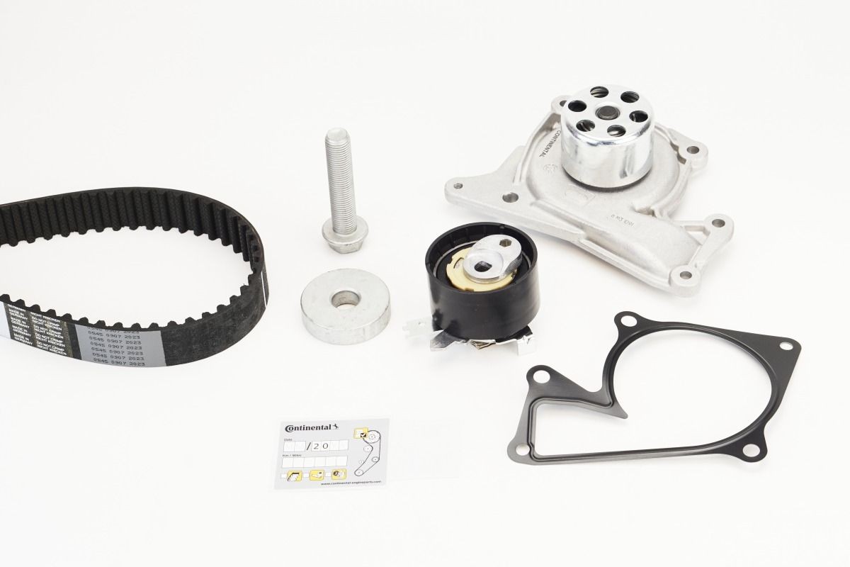 CONTITECH Water pump and timing belt kit CT1244WP2 Mercedes S-Class CONTITECH timing belt kit CT1244WP2