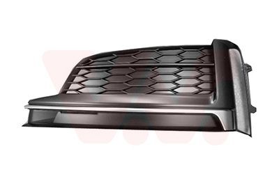 VAN WEZEL Bumper grill 0389597 VAN WEZEL 0389597 Bumper grill AUDI A5 B9 Coupe (F53) 50 TDI quattro 286 hp 2018