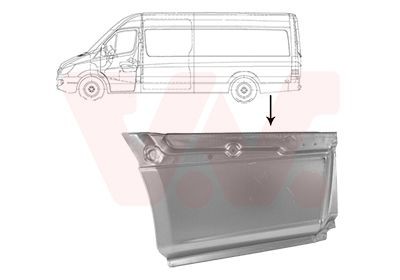 VAN WEZEL Bočnica 2978143 VAN WEZEL 2978143 Bočnica Sprinter 3-t W907 lacné