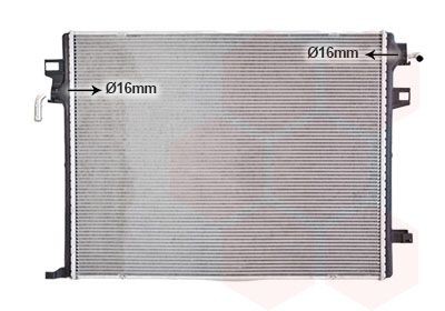 Ιντερκούλερ VAN WEZEL 59014708 VAN WEZEL 59014708: Ψυγείο αέρα υπερπλήρωσης Volvo XC 90 2018