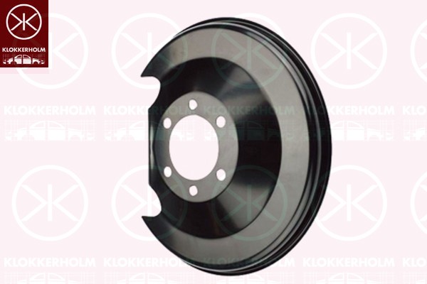 Ochranný plech proti rozstreku, Brzdový kotúč KLOKKERHOLM 3755870 KLOKKERHOLM 3755870 Ochranný plech proti rozstreku brzdový kotúč MITSUBISHI LANCER 2006