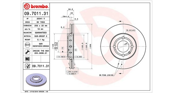 MAGNETI MARELLI Bromsskiva 360406165901 360406165901 MAGNETI MARELLI bromsskiva Škoda FELICIA