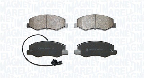 MAGNETI MARELLI Kit pastiglie freni 363916061305 363916061305 MAGNETI MARELLI Pastiglie freno sportive NISSAN prezzo