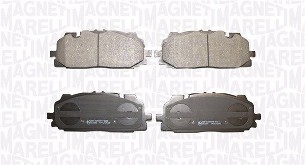 MAGNETI MARELLI Brake pad set 363916061307 363916061307 MAGNETI MARELLI brake pads for VW BORA