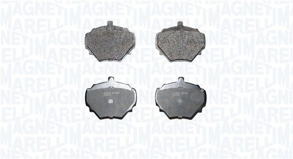 MAGNETI MARELLI Bromsbelägg 363916061311 363916061311 MAGNETI MARELLI bromsbeläggsats LAND ROVER RANGE ROVER