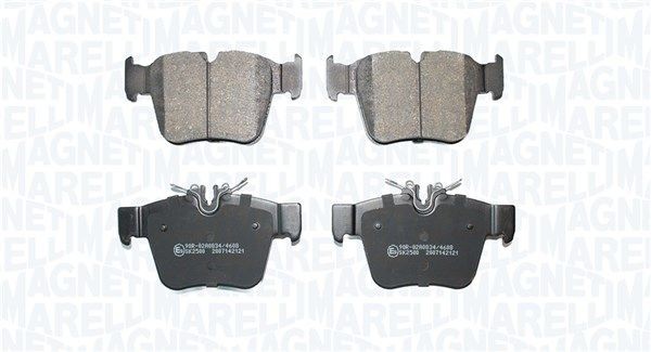 MAGNETI MARELLI Kit pastiglie freni 363916061314 363916061314 Pastiglie freno sportive MAGNETI MARELLI prezzo