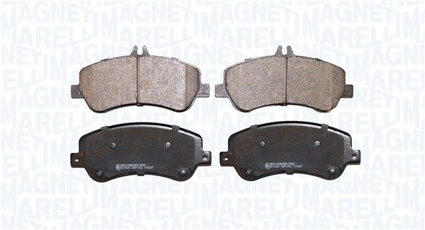 MAGNETI MARELLI Bromsbelägg 363916061318 363916061318 MAGNETI MARELLI bromsbelägg sport Mercedes SPRINTER