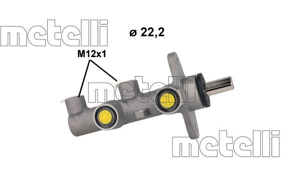 METELLI Jarrupääsylinteri 05-1207 05-1207 METELLI Jarrupääsylinteri Subaru WRX hinta