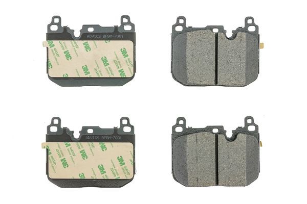 AISIN Τακάκια φρένων BPBM-7001 Τακάκια δισκόφρενων AISIN BMW X6 BPBM-7001