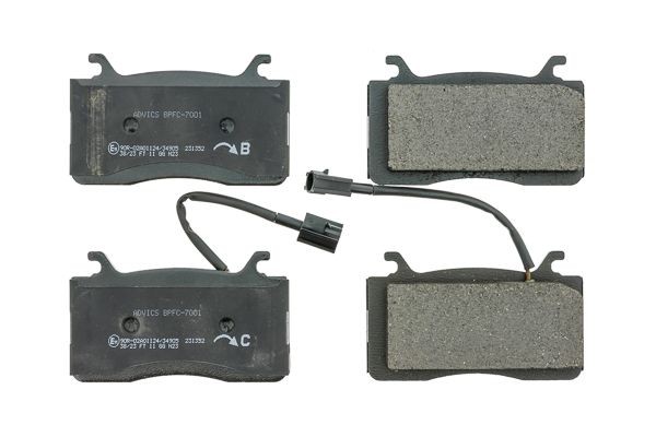 AISIN Kit pastiglie freni BPFC-7001 BPFC-7001 Pastiglie dei freni AISIN ALFA ROMEO GIULIA costo