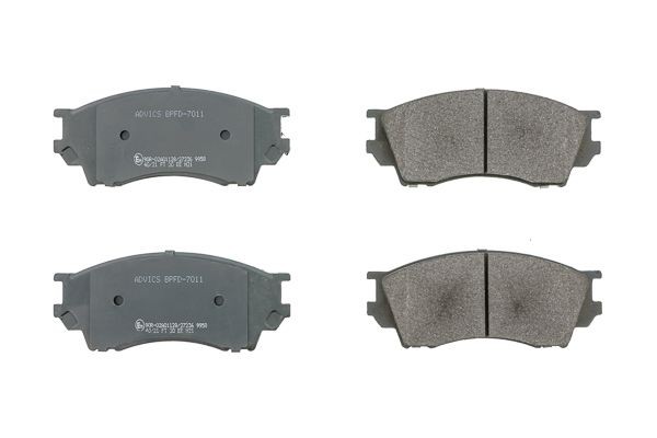 AISIN Brzdové doštičky/platničky BPFD-7011 BPFD-7011 Brzdové platničky AISIN FORD FOCUS