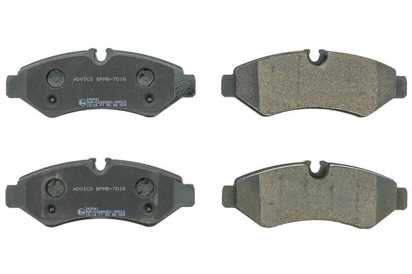 AISIN Τακάκια φρένων BPMB-7018 BPMB-7018 Τακάκια φρένων AISIN MERCEDES-BENZ 124 Series