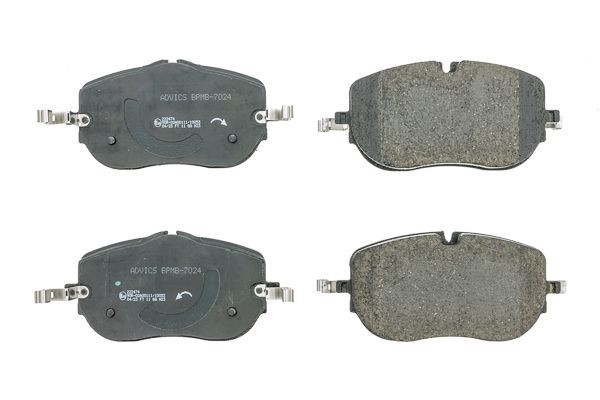 AISIN Τακάκια φρένων BPMB-7024 Σετ τακάκια AISIN Mercedes-Benz 124 Series BPMB-7024