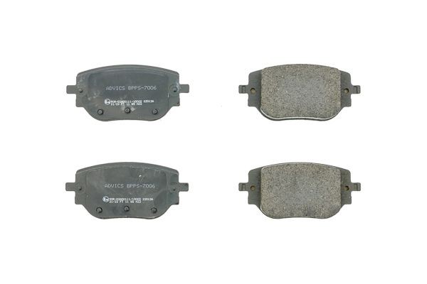 AISIN Bromsbelägg BPPS-7006 BPPS-7006 AISIN Bromsbelägg Citroën