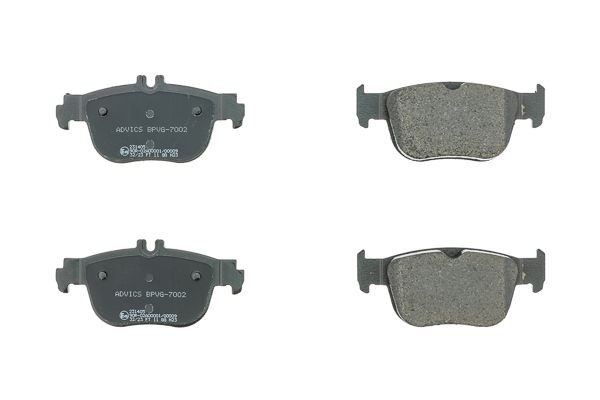 AISIN Kit pastiglie freni BPVG-7002 BPVG-7002 AISIN Pastiglie freno sportive SEAT prezzo