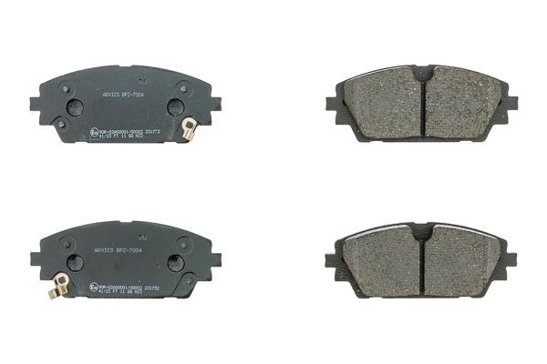 AISIN Pastilhas de travão BPZ-7004 BPZ-7004 AISIN Pastilhas Mazda baratos