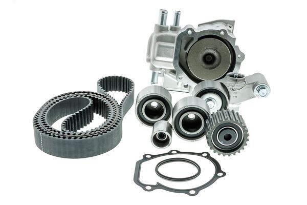 AISIN Vesipumppu + jakohihnasarja TKF-7001 Subaru Impreza 1 Farmari vesipumppu + jakohihnasarja AISIN TKF-7001