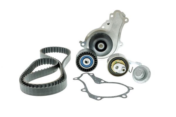 AISIN Bomba de água + kit de correia dentada TKPS-7052 Bomba de água + jogo de correia de distribuição CITROËN AISIN TKPS-7052