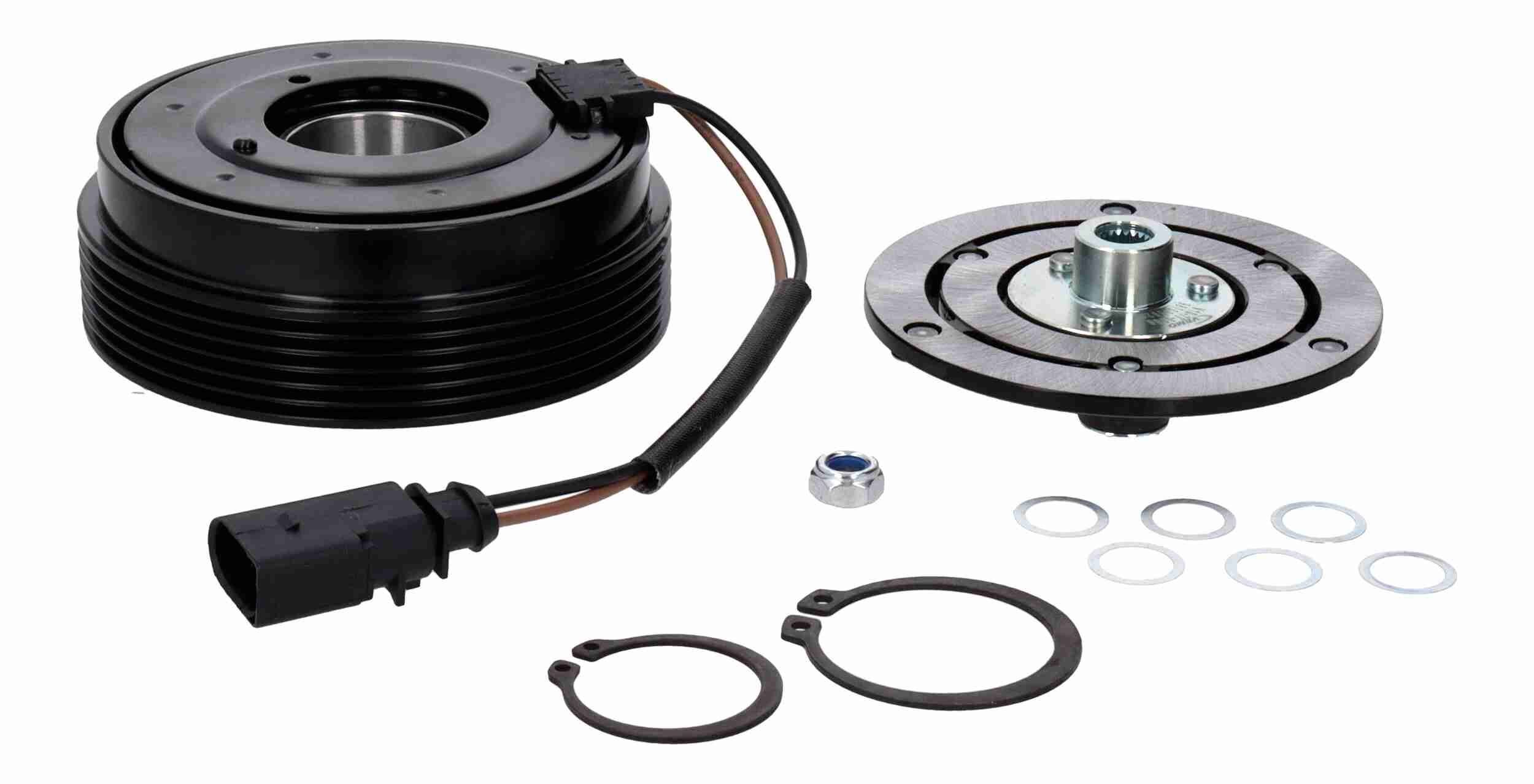 VEMO Spoel, magneetkoppeling compressor V10-77-0068 Magneetkoppeling airco VEMO CAPTUR V10-77-0068 goedkoop