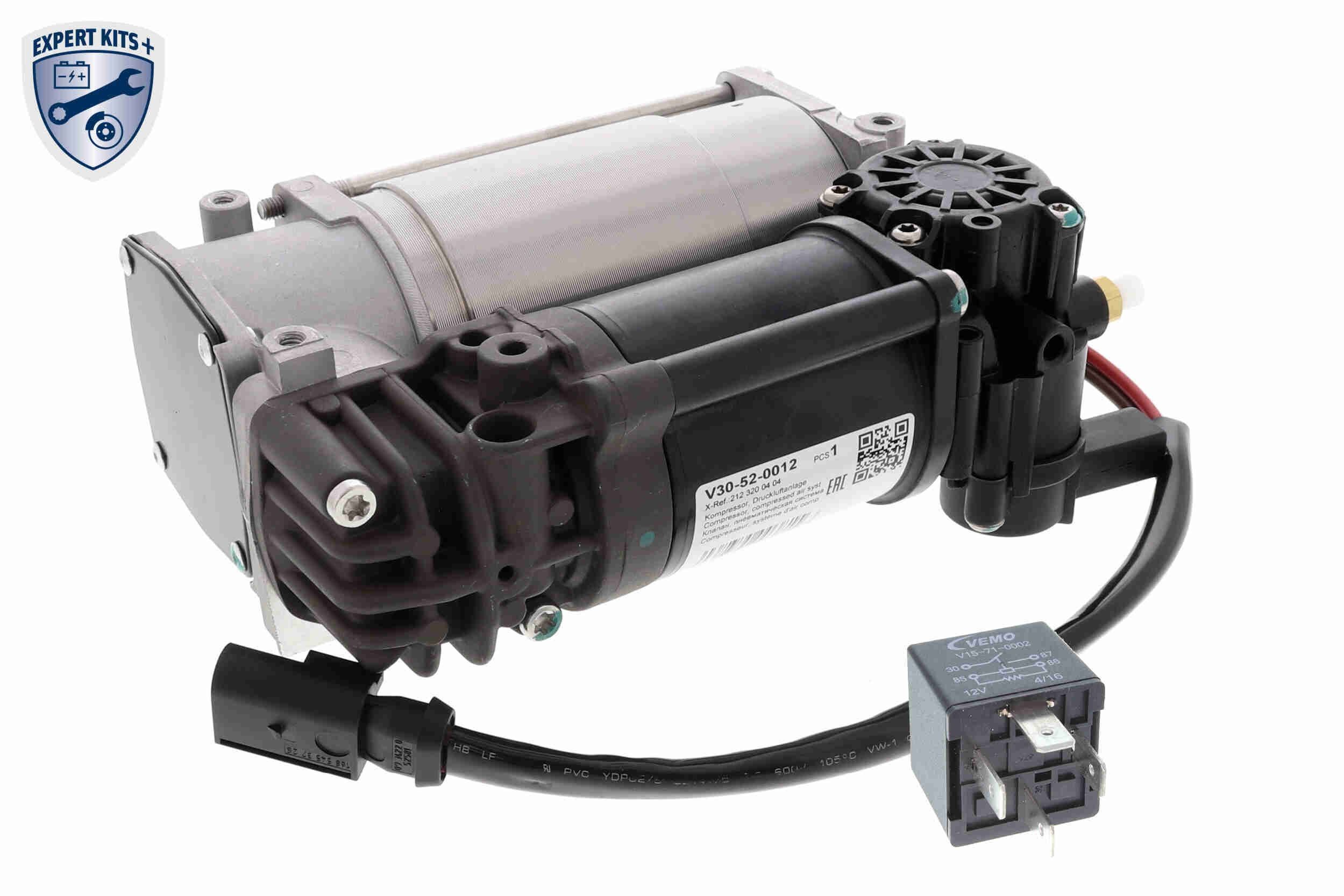 VEMO Kompressor til luftfjæring V30-52-0021 Kompressor luftfjæring VEMO LAND CRUISER V30-52-0021 billige
