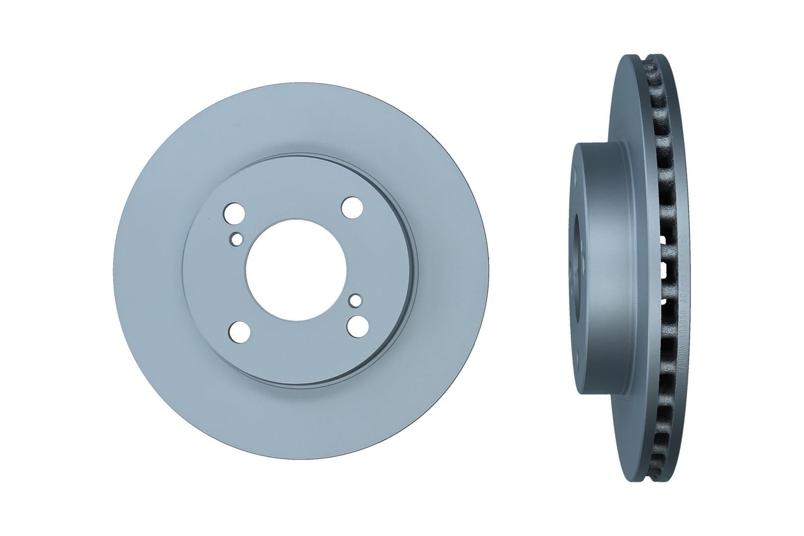 KAMOKA Bromsskiva 103050 KAMOKA 103050 Bromsskiva SUZUKI Ignis III (MF) 1.2 (ATK412) 90 hk 2017