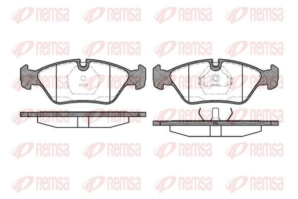 REMSA Bremseklosser 0139.00 Bremsekloss REMSA BMW X2 0139.00