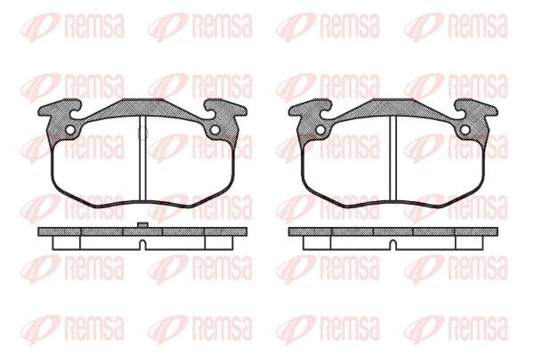 REMSA Pastilhas de travão 0144.50 Pastilha de travão REMSA C-CROSSER 0144.50 baratos