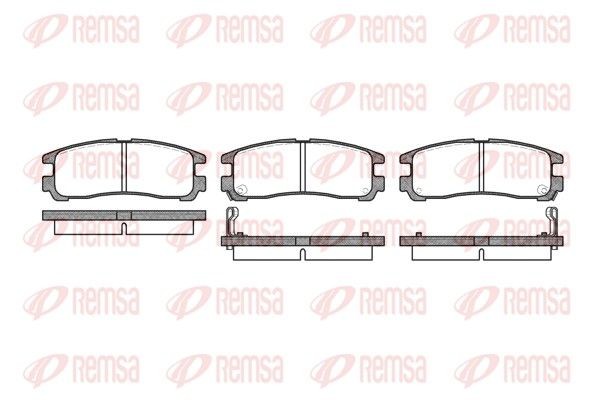 REMSA Kit pastiglie freni 0291.02 0291.02 Pastiglie freno sportive REMSA HYUNDAI KONA costo