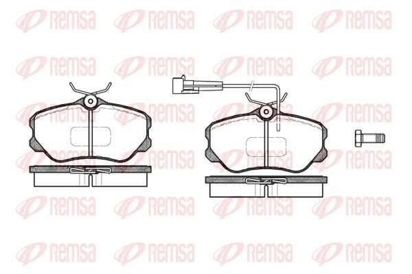 REMSA Bremseklosser 0303.02 0303.02 REMSA Bremseklosser Alfa Romeo billige