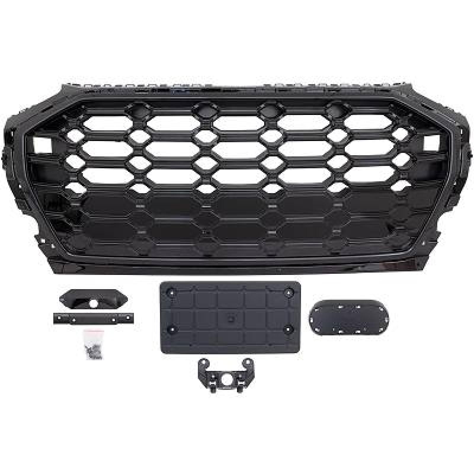 Jäähdyttimen säleikkö DIEDERICHS 1076341 DIEDERICHS 1076341: Eturitilä Audi Q5 2009