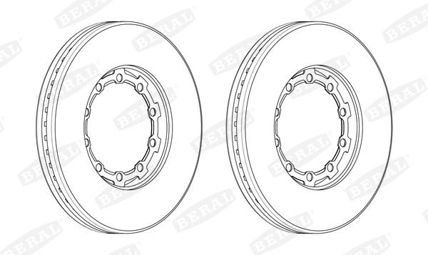 BERAL Piduriketas BCR270A BCR270A BERAL Sport pidurikettad Honda odav
