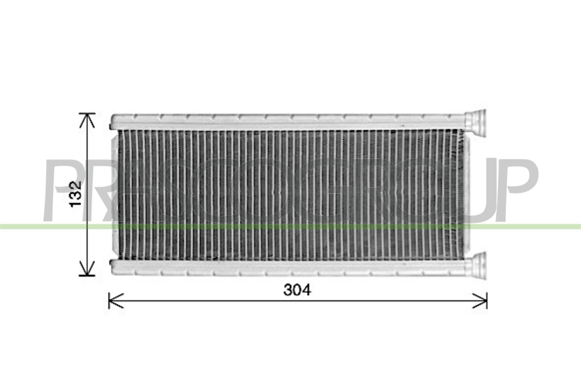 PRASCO Radiateur de chauffage CI924H002 Peugeot BIPPER Radiateur de chauffage PRASCO CI924H002