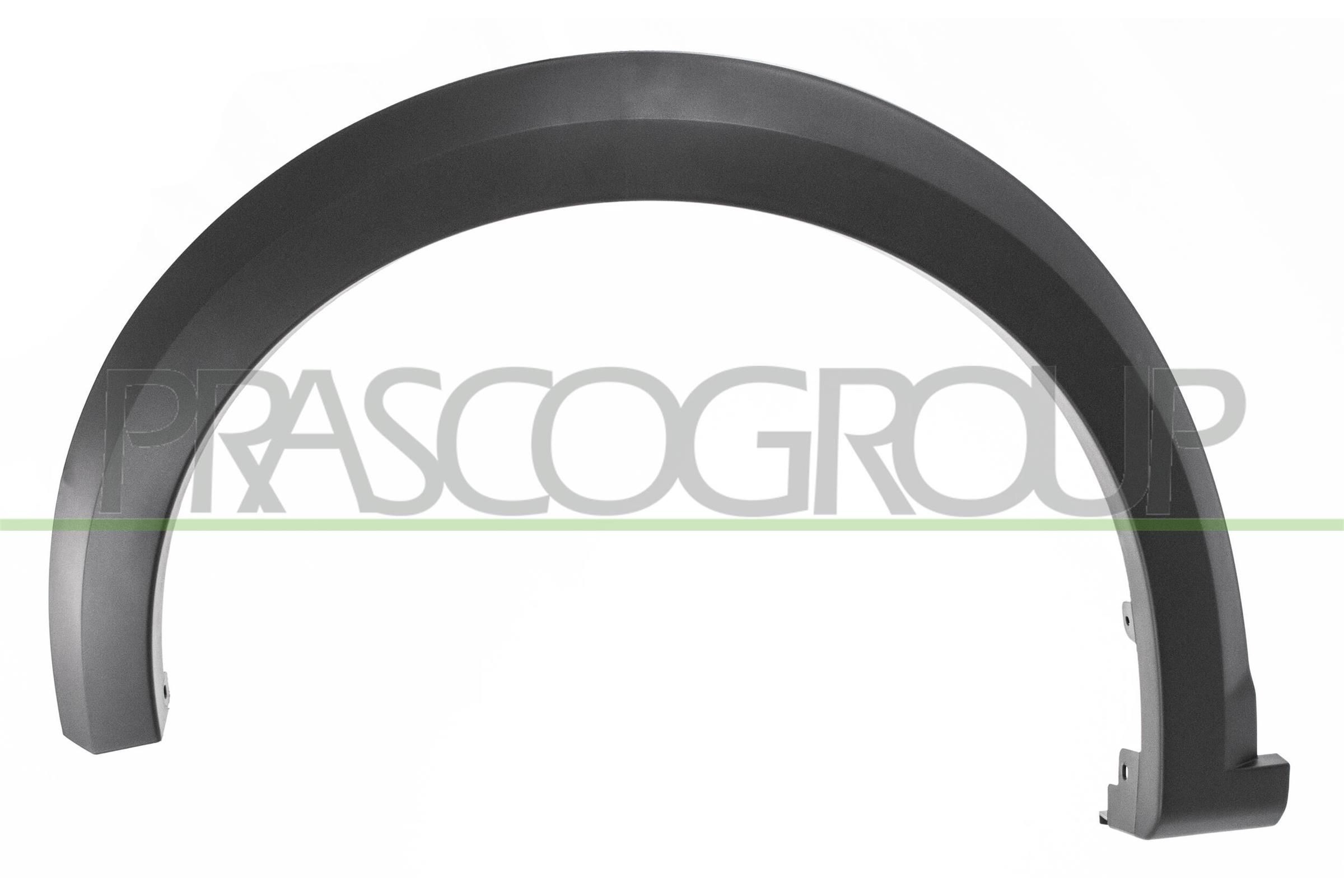 PRASCO Verbreding, spatbord DA2321582 Renault GRAND SCÉNIC Sier beschermingspaneel spatbord PRASCO DA2321582