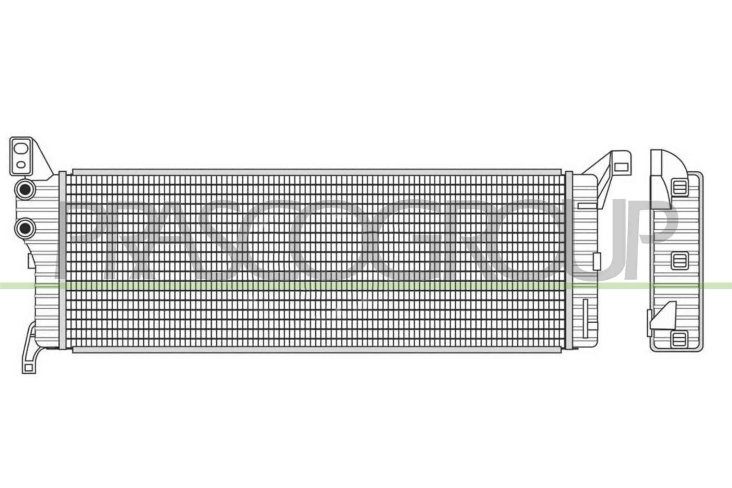 PRASCO Radiateur VG921R001 Radiateur van de motor PRASCO EXPLORER VG921R001 goedkoop