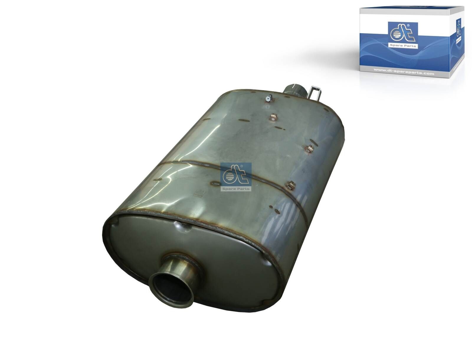 DT Spare Parts Vidējais- / Gala izpl. gāzu trokšņa slāpētājs 2.14958 2.14958 DT Spare Parts Vidējais trokšņa slāpētājs Peugeot lēti