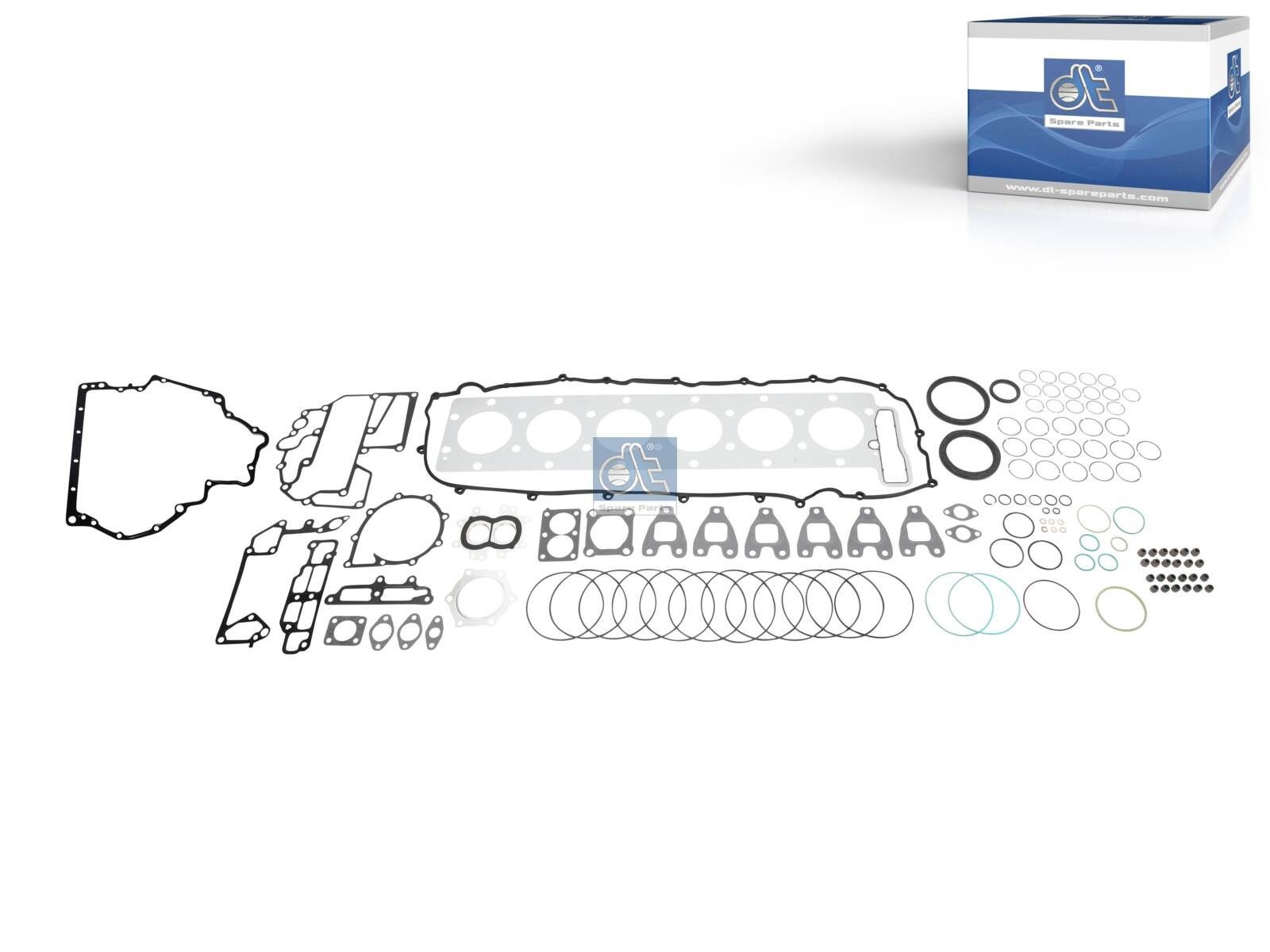 DT Spare Parts Täydellinen tiivistesarja, moottori 3.00058 3.00058 DT Spare Parts Tiivistesarja kampikammio CHEVROLET G20