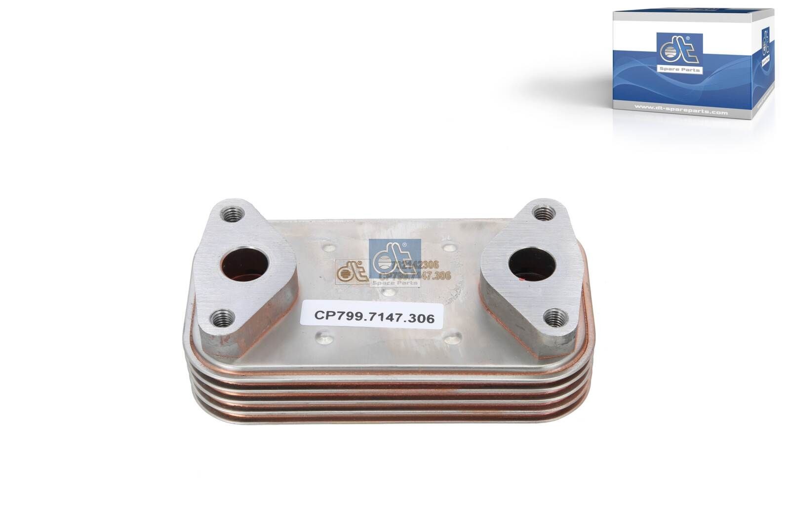 DT Spare Parts Eļļas radiators, Motoreļļa 7.59306 Eļļas radiators DT Spare Parts Volkswagen GOLF 7.59306