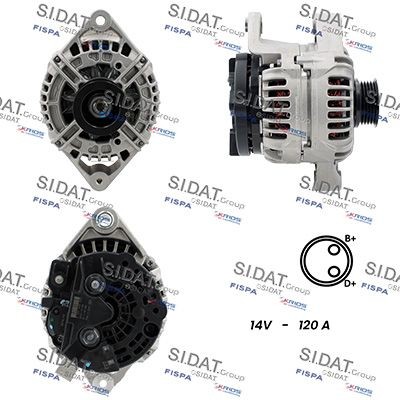 FISPA Alternatore A12BH0456 A12BH0456 costo Alternatore FISPA OPEL MERIVA
