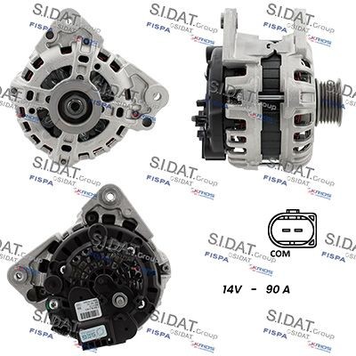 FISPA Alternatore A12BH1350 A12BH1350 costo Alternatore FISPA Volkswagen TIGUAN