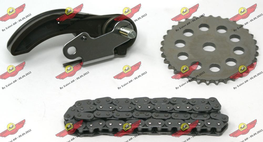 AUTOKIT Kit de chaîne de distribution 03.89168K Jeu de distribution à chaînes AUTOKIT OPEL 03.89168K