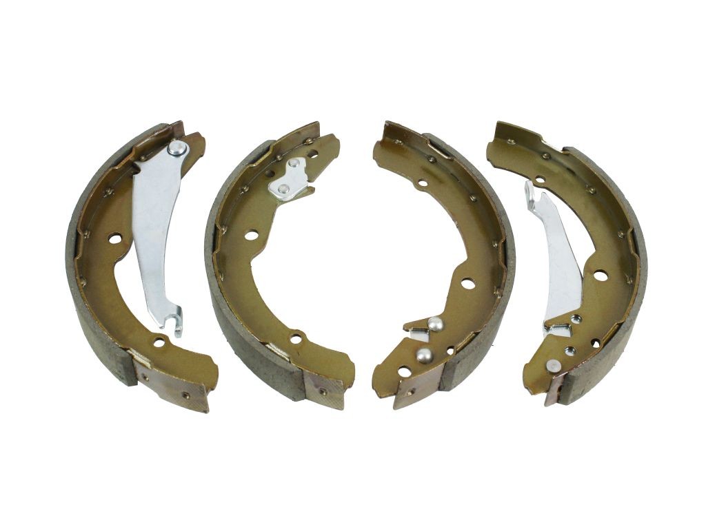 Bremsbackensatz ABAKUS 231-05-017 ABAKUS 231-05-017: Bremsklötze für Trommelbremse Volkswagen CADDY 2001