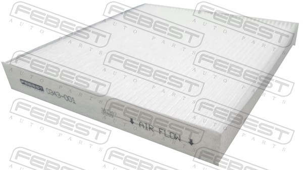 FEBEST Filter vnútorného priestoru 0343-001 Peľový filter FEBEST Opel INSIGNIA 0343-001