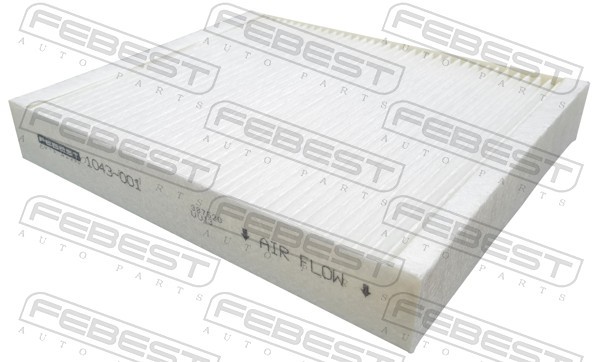 FEBEST Filter, salongiõhk 1043-001 Salongifilter FEBEST Toyota COROLLA 1043-001