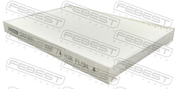 FEBEST Filter, salongiõhk 1243-003 1243-003 Salongifilter HYUNDAI IONIQ FEBEST
