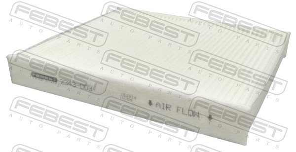 FEBEST Filter, salongiõhk 2343-003 2343-003 Salongifilter TOYOTA COROLLA FEBEST